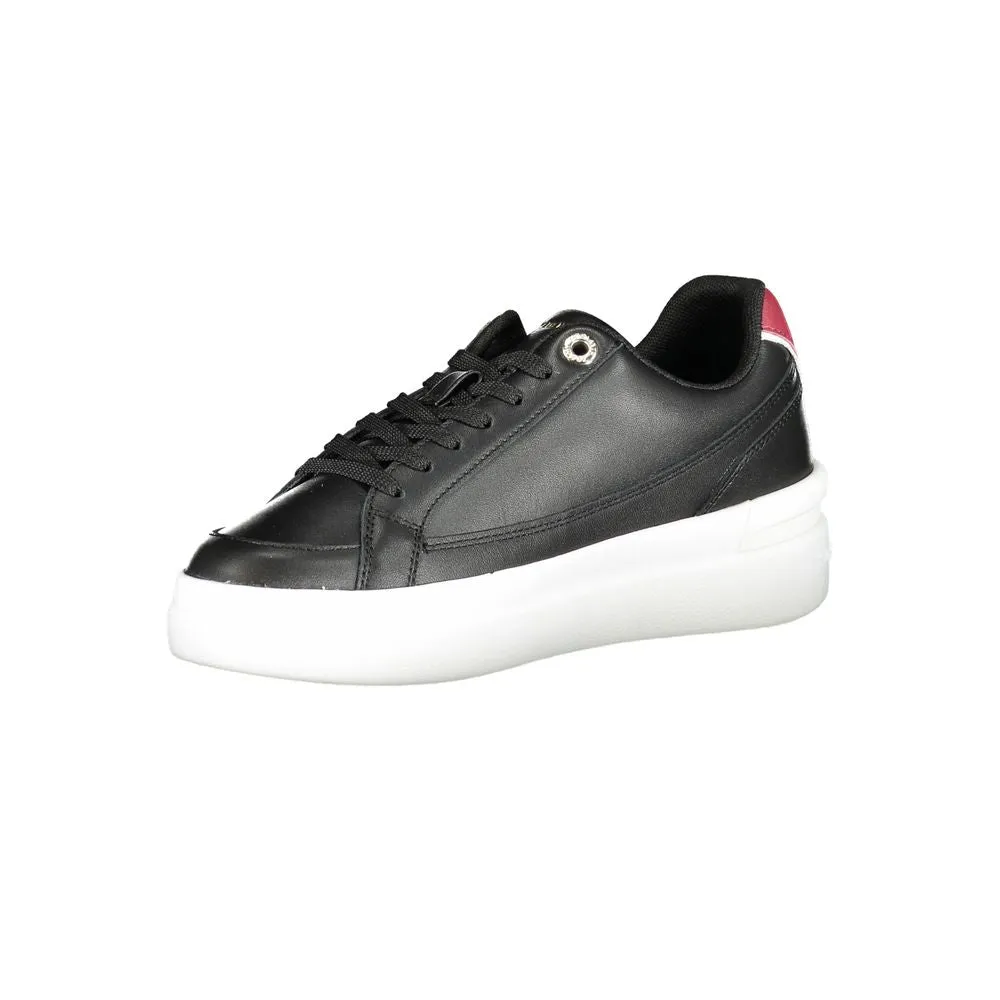 Black Leather Women Sneaker sold by Louxly product image thumbnail 3