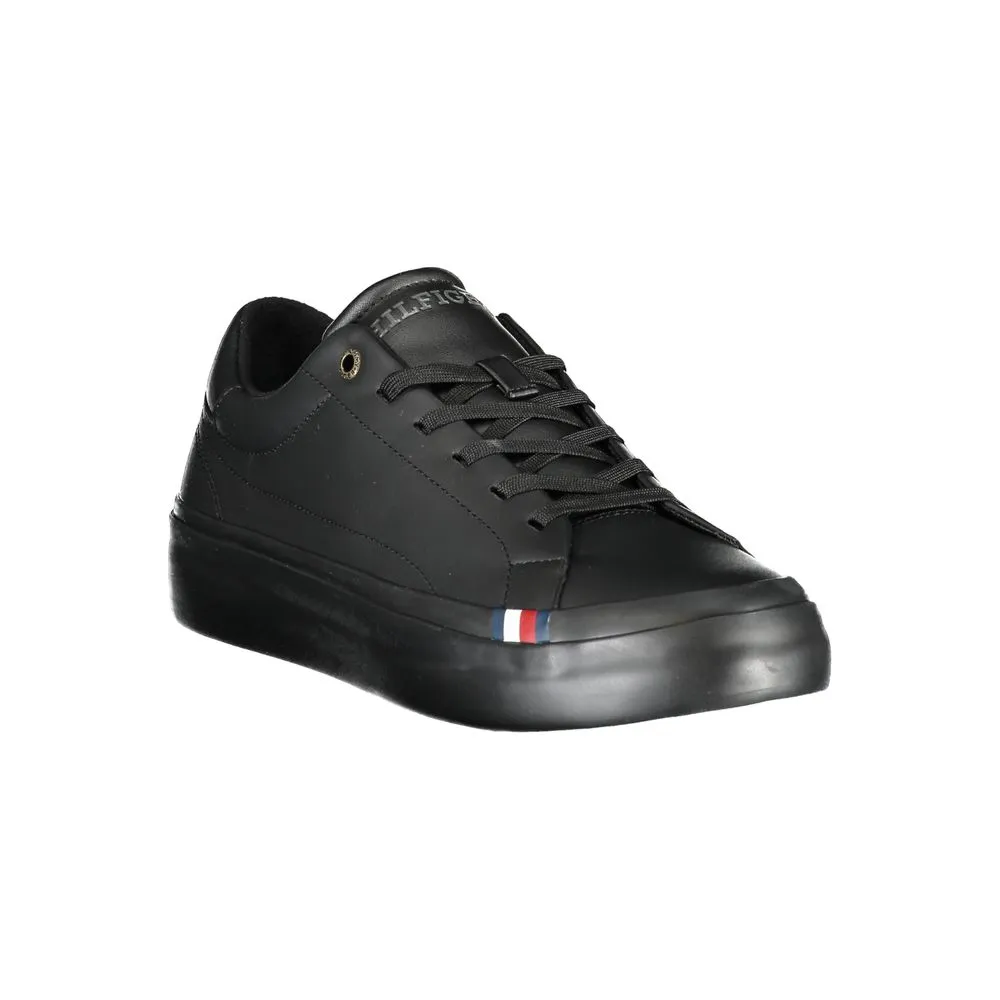 Black Polyethylene Men Sneaker sold by Louxly product image thumbnail 2