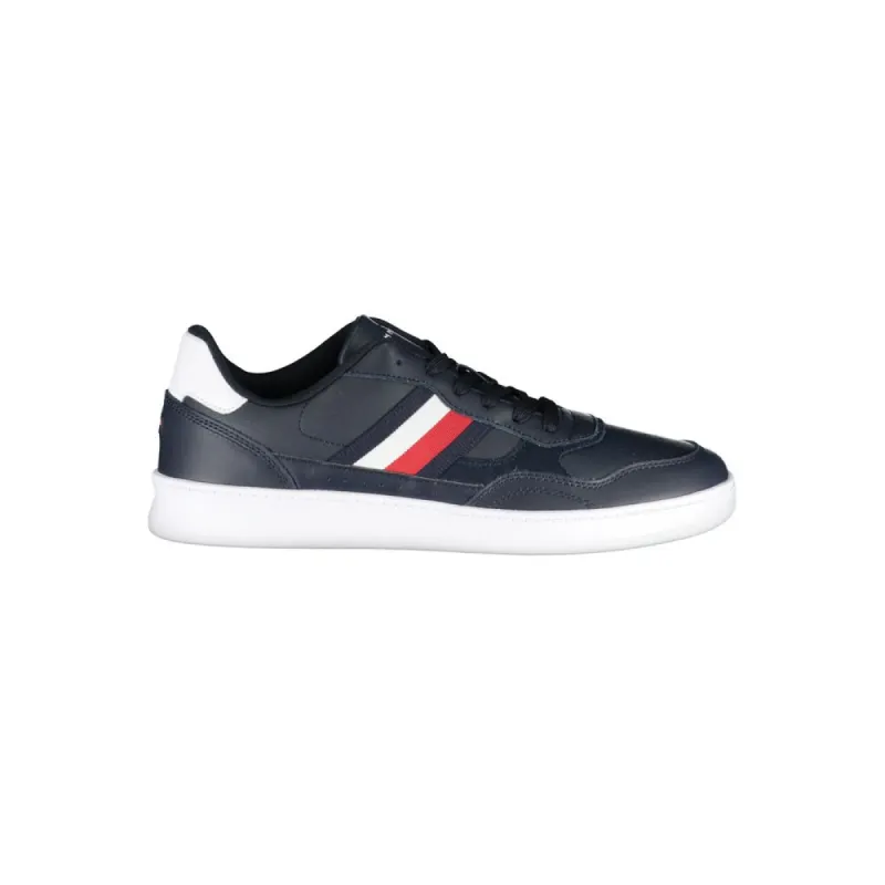 Blue Polyethylene Men Sneaker sold by Louxly