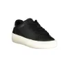 Black Leather Women Sneaker sold by Louxly