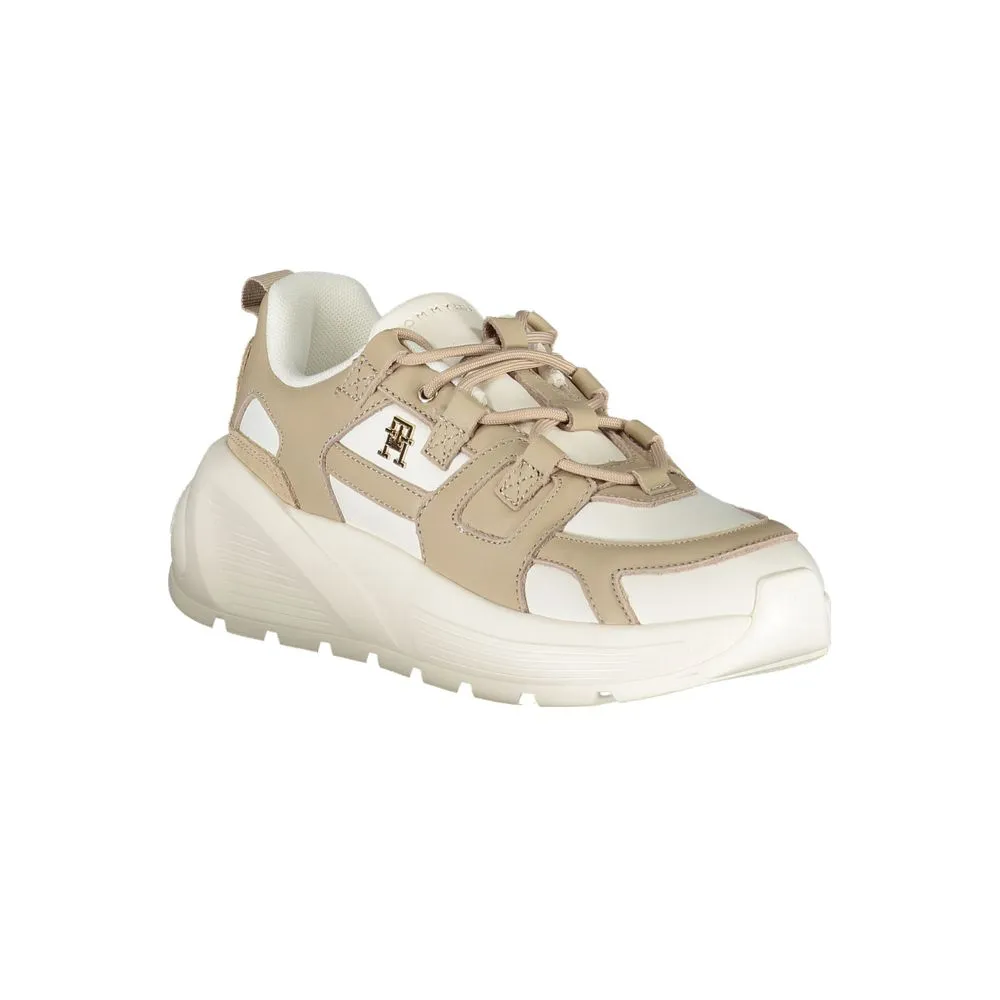 White Polyethylene Women Sneaker sold by Louxly product image thumbnail 2