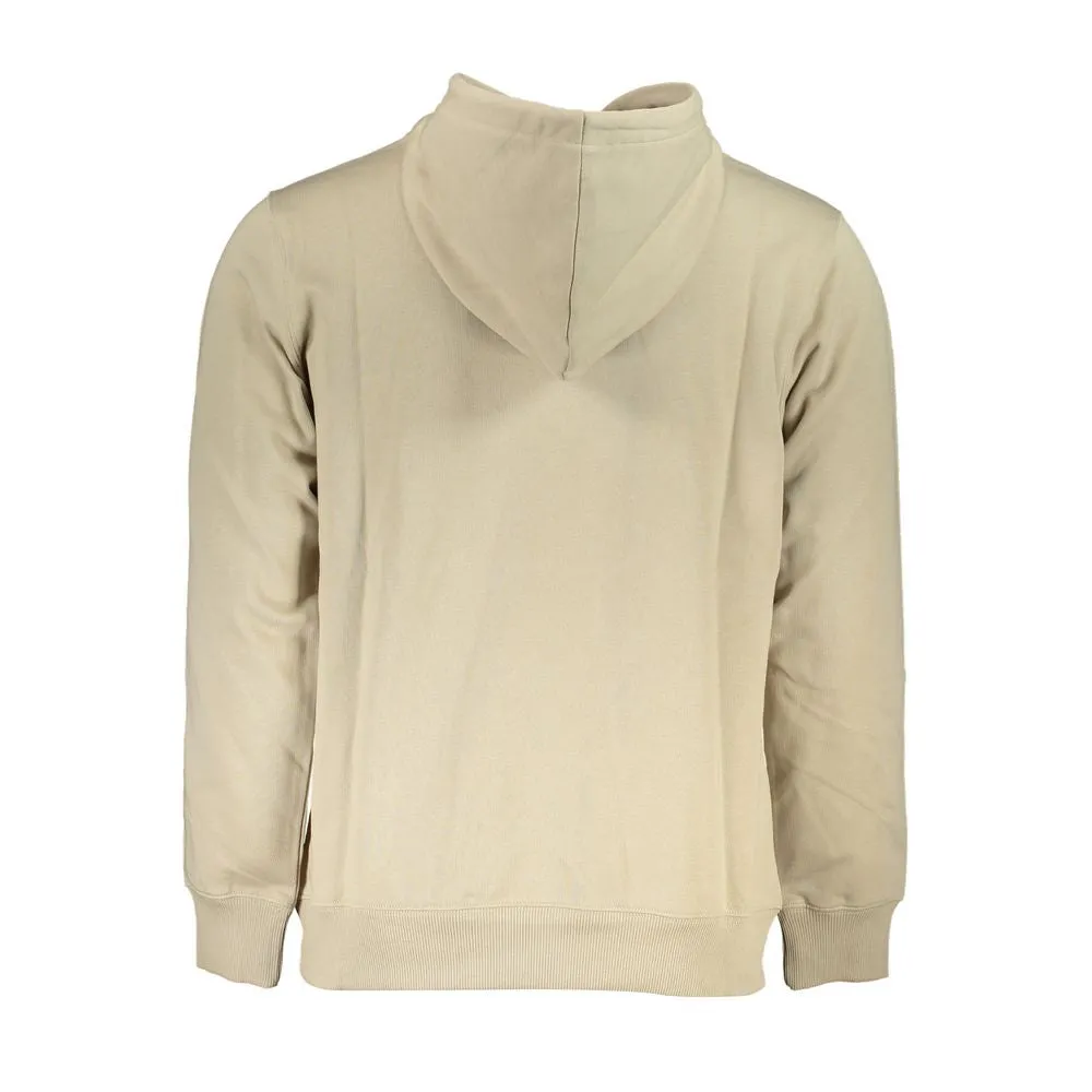 Beige Hooded Cotton Sweatshirt sold by Louxly product image thumbnail 2