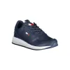 Blue Polyethylene Men Sneaker sold by Louxly