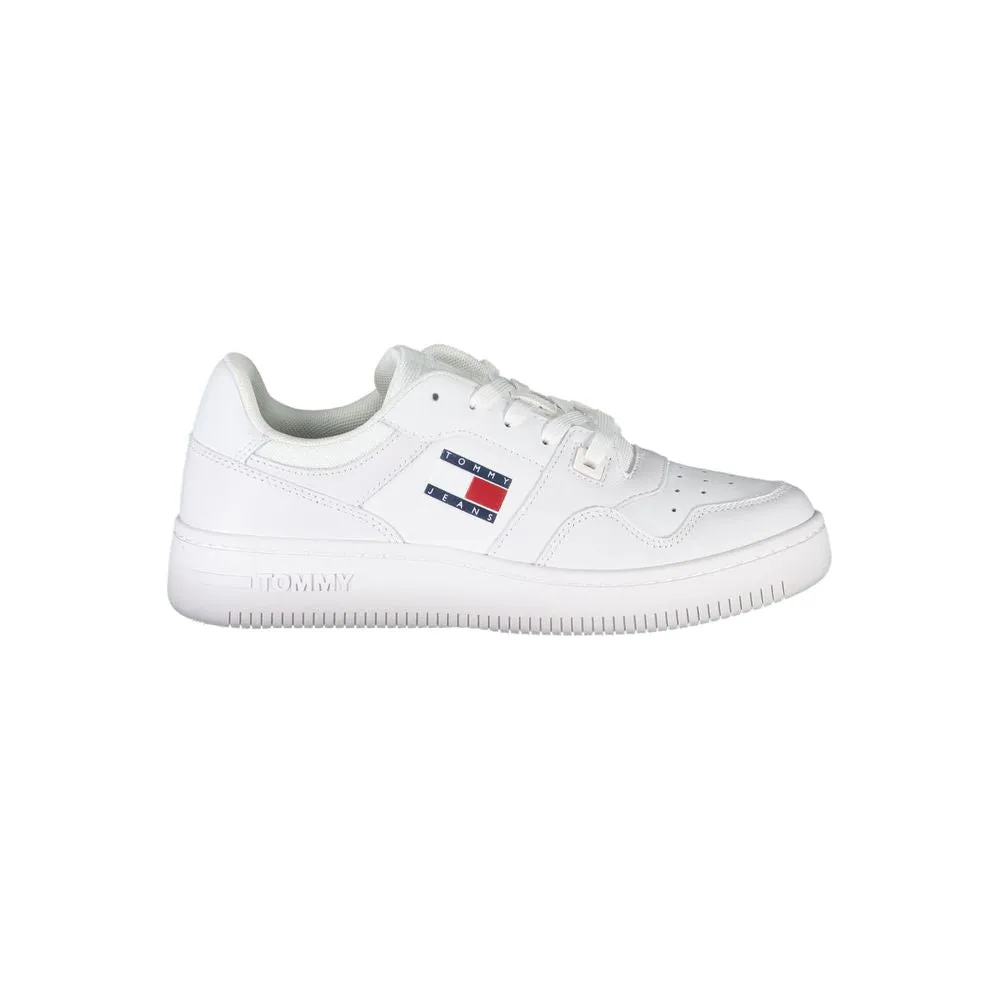 White Leather Women Sneaker sold by Louxly