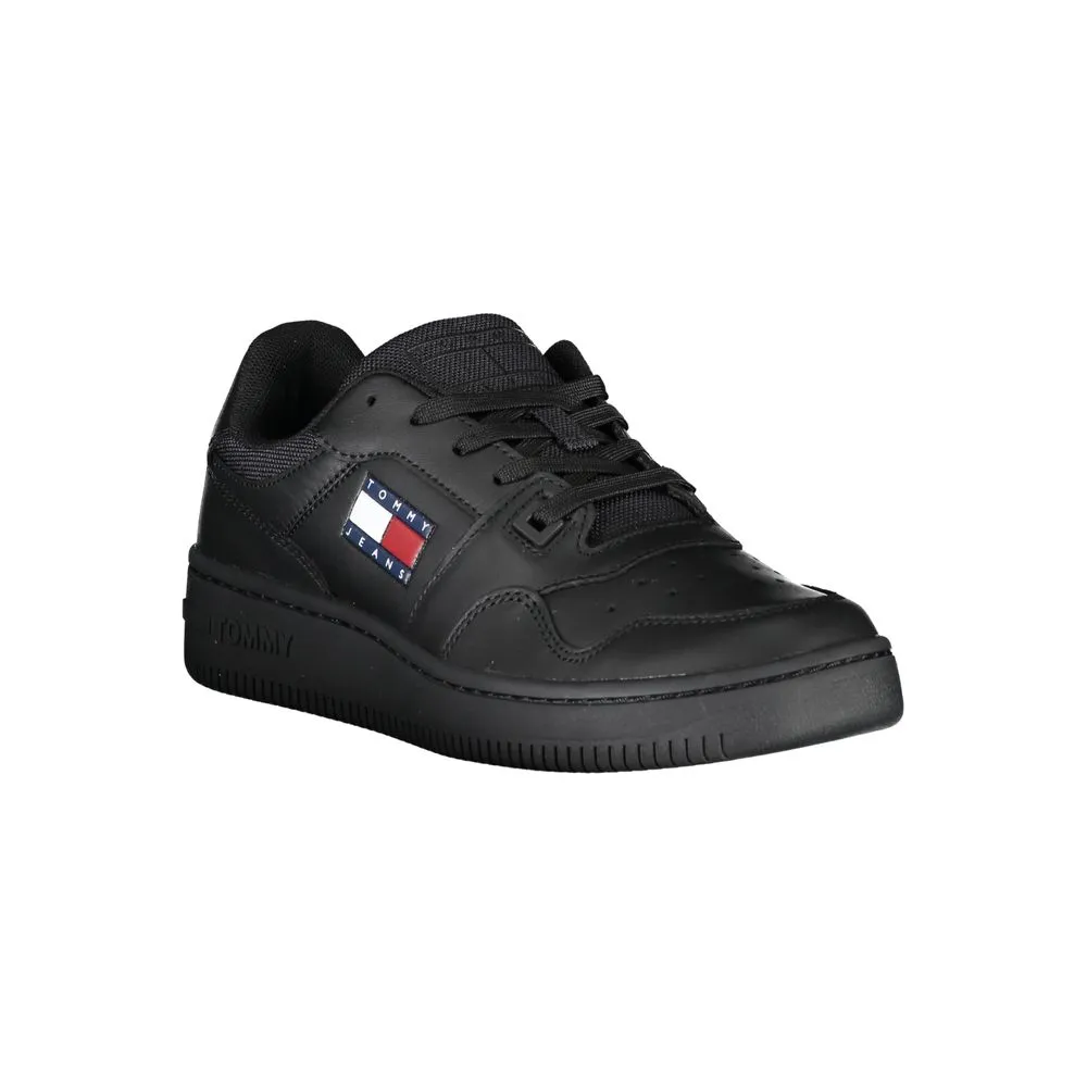Black Leather Women Sneaker sold by Louxly product image thumbnail 2