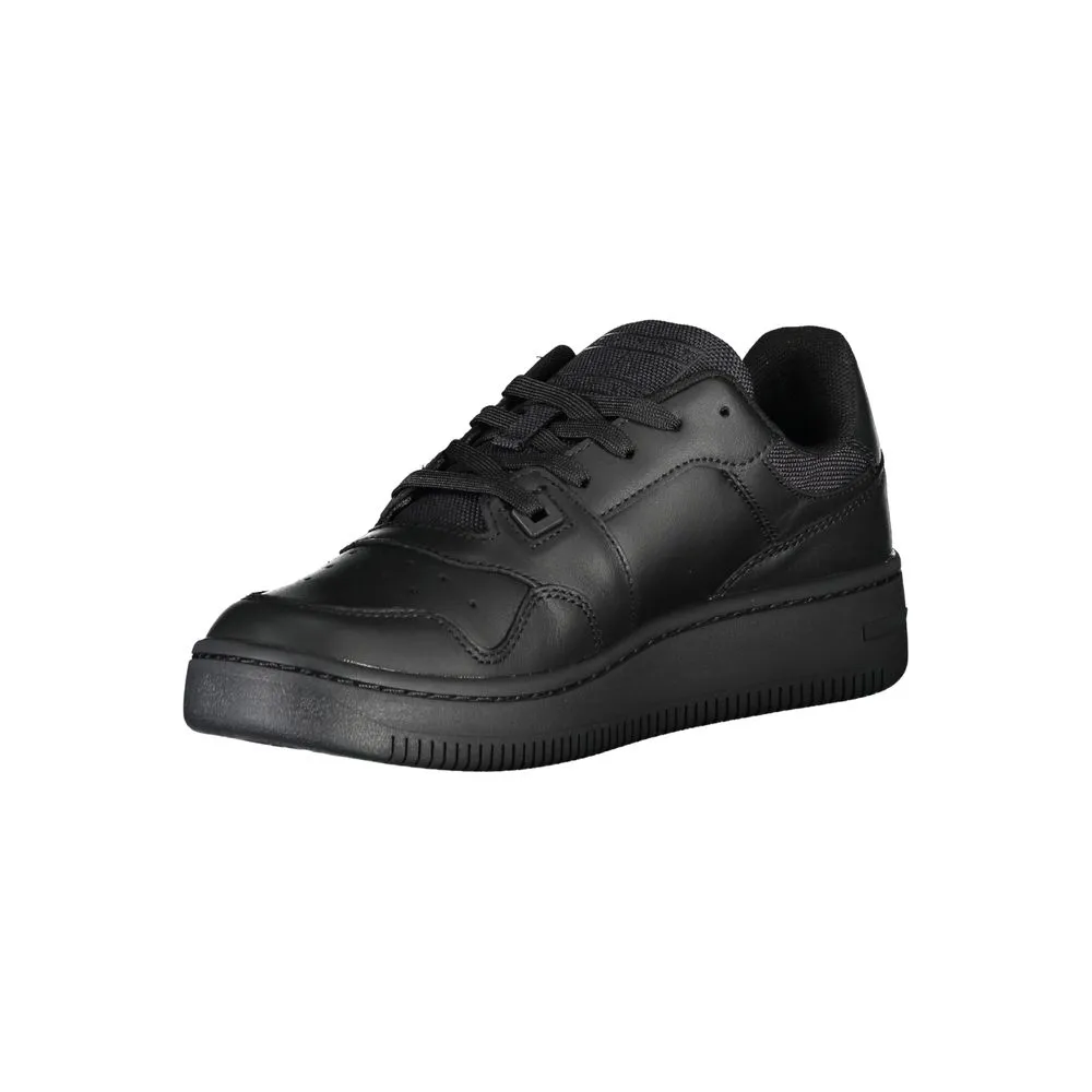 Black Leather Women Sneaker sold by Louxly product image thumbnail 3