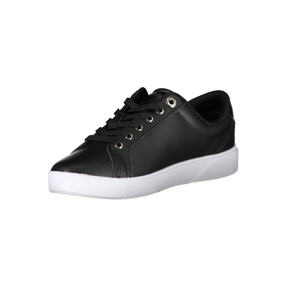Black Leather Women Sneaker sold by Louxly product image thumbnail 3