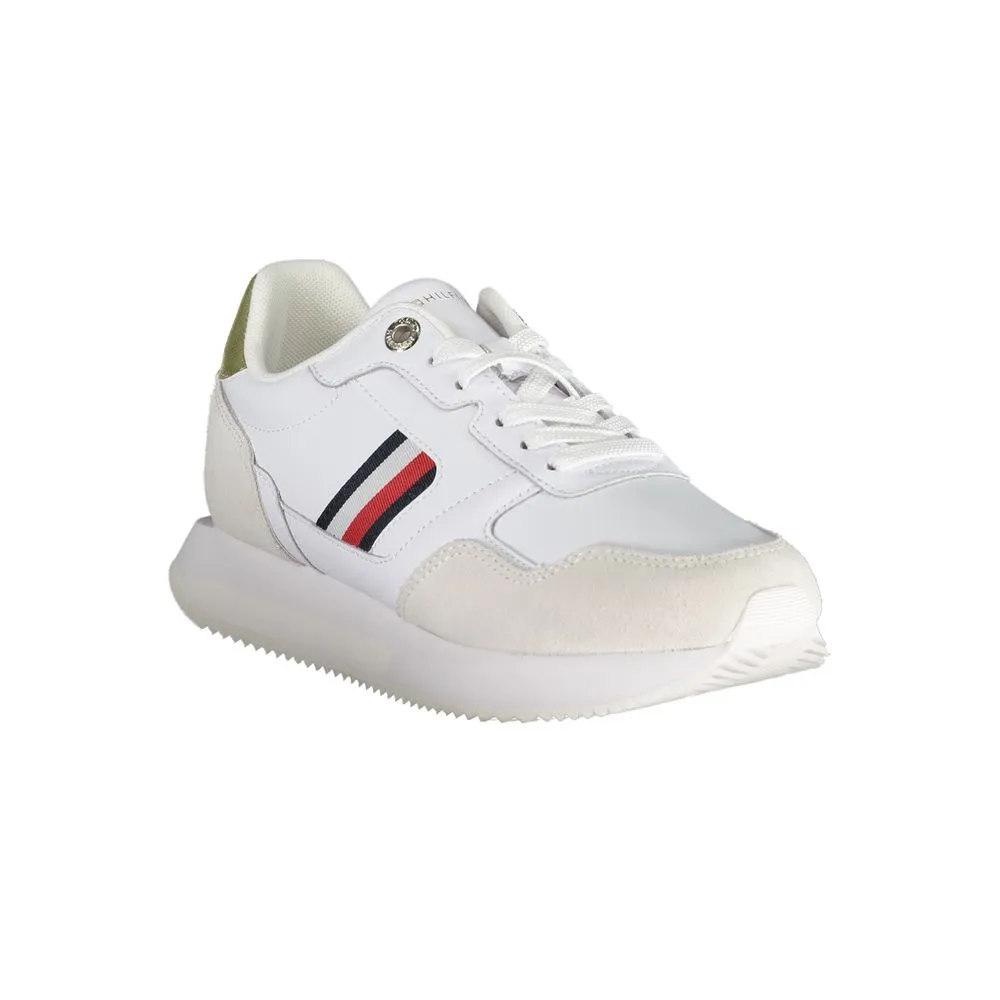 White Leather Women Sneaker sold by Louxly product image thumbnail 3