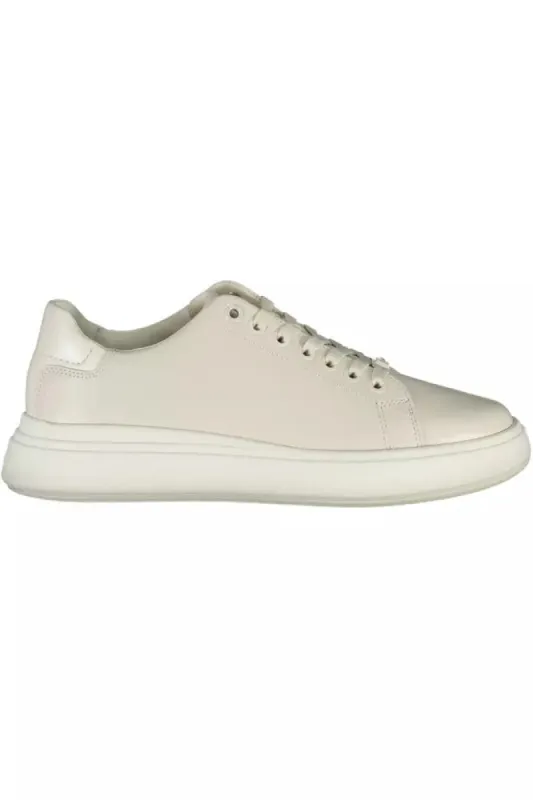 Beige Leather Women Sneaker sold by Louxly