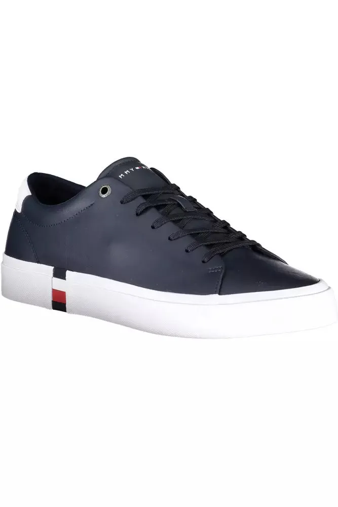 Blue Leather Men Sneaker sold by Louxly product image thumbnail 2