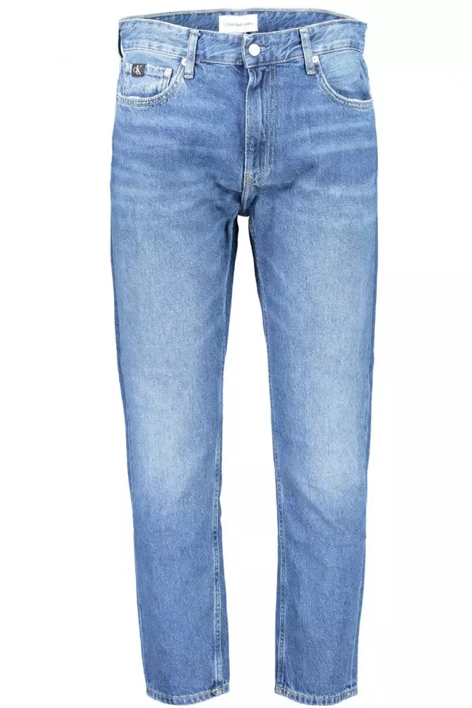 Blue Cotton Men Jeans sold by Louxly
