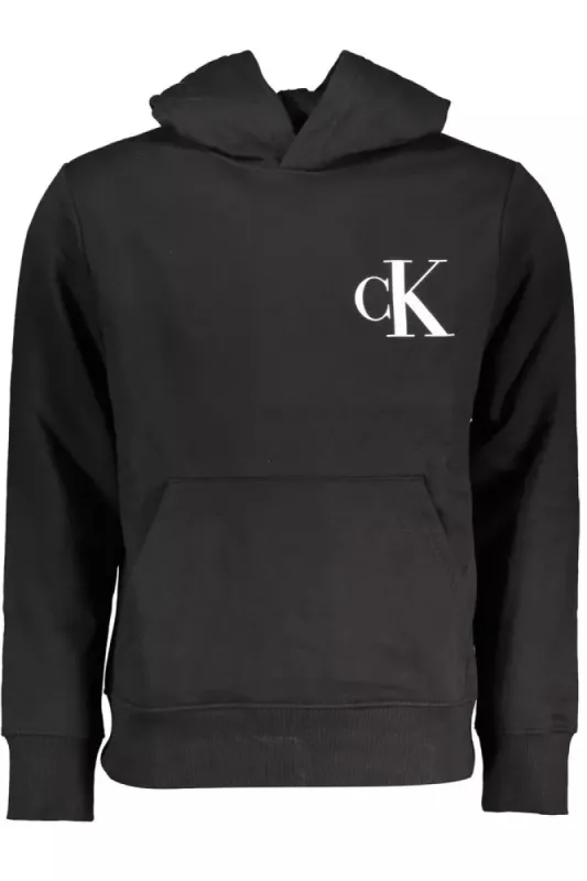 Black Cotton Men Sweater sold by Louxly