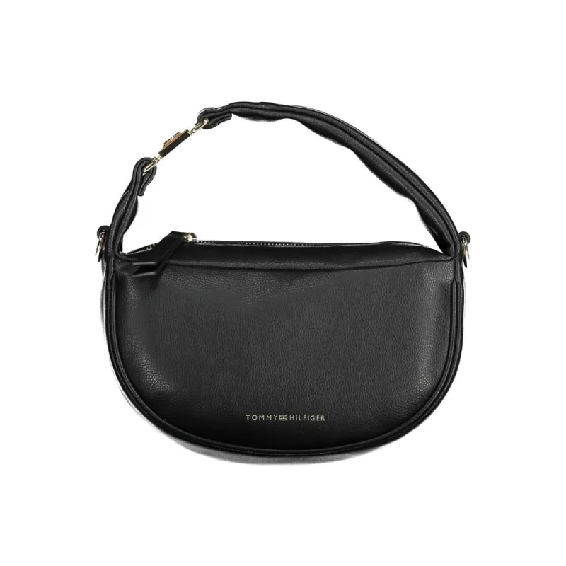 Black Polyester Handbag sold by Louxly