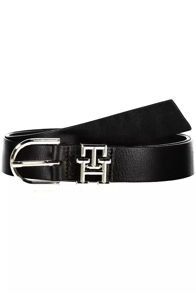 Black Leather Women Belt sold by Louxly