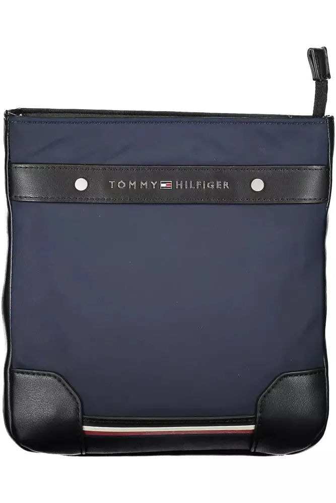 Blue Polyester Men Shoulder Bag sold by Louxly