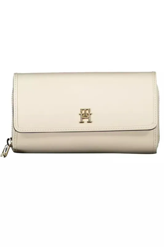 White Polyethylene Women Wallet sold by Louxly