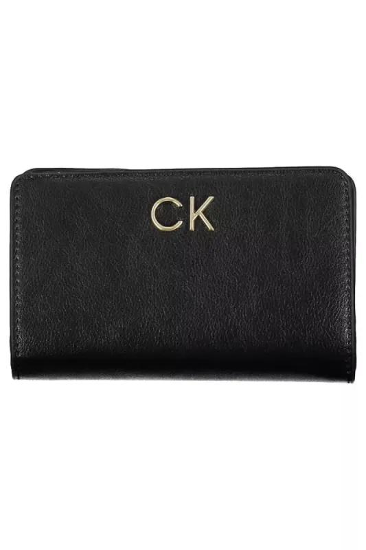 Black Polyethylene Women Wallet sold by Louxly