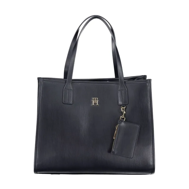 Blue Polyethylene Handbag sold by Louxly