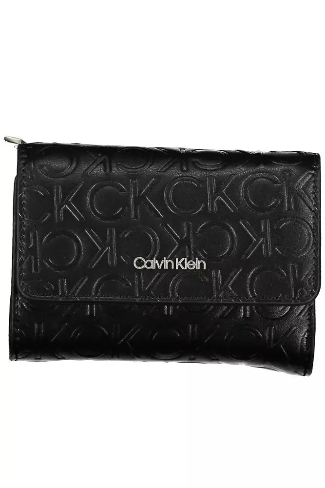 Black Polyethylene Women Wallet sold by Louxly