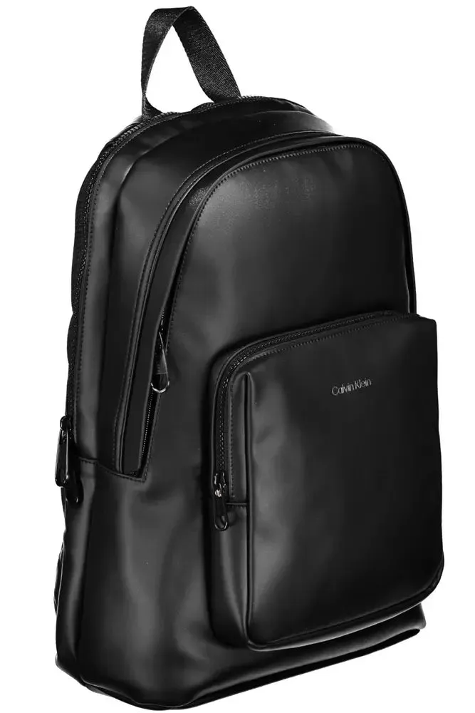 Black Polyester Men Backpack sold by Louxly product image thumbnail 3
