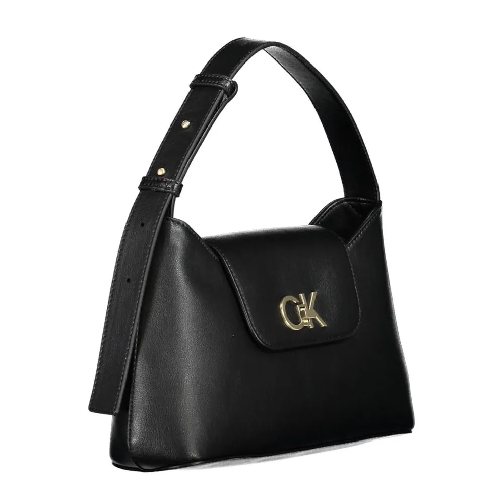 Black Polyester Handbag sold by Louxly product image thumbnail 3