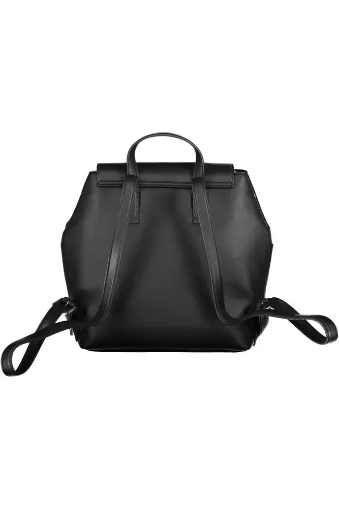 Black Polyester Women Backpack sold by Louxly product image thumbnail 2