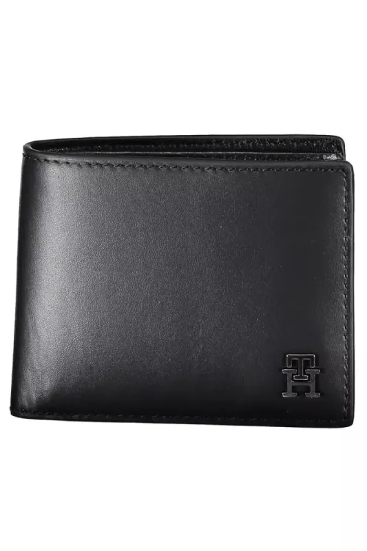 Black Leather Men Wallet sold by Louxly