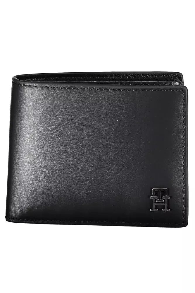 Black Leather Men Wallet sold by Louxly