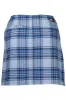 Light Blue Cotton Women Skirt sold by Louxly