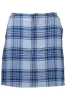 Light Blue Cotton Women Skirt sold by Louxly