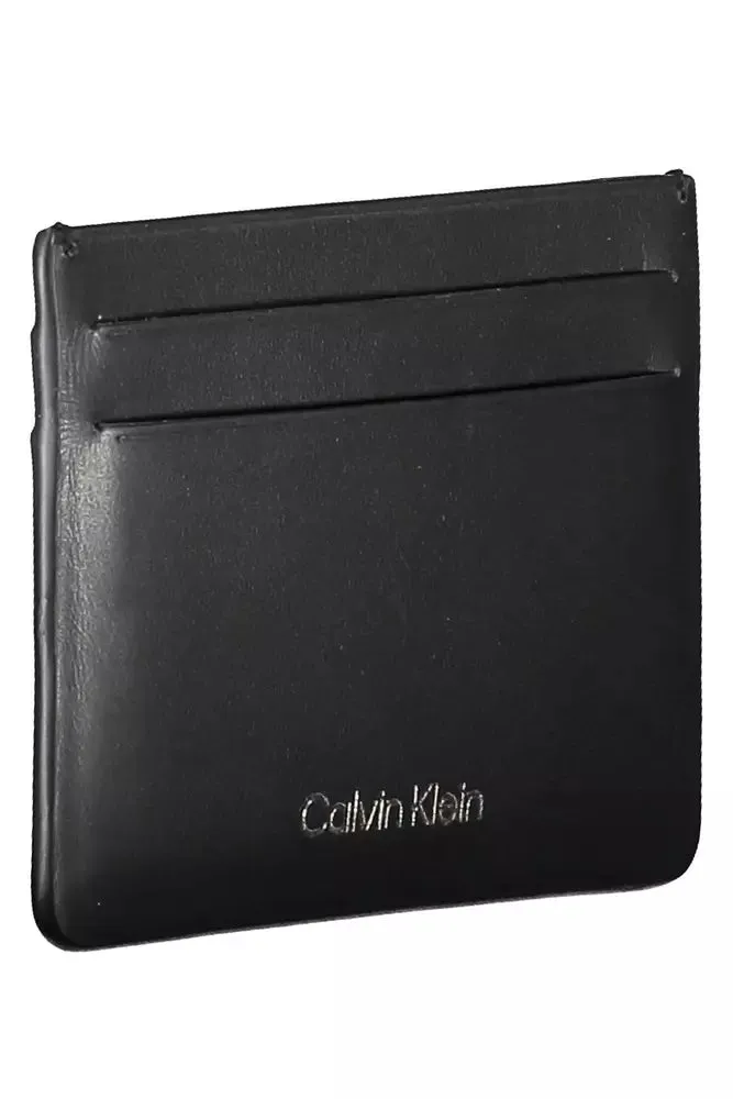 Black Leather Mens Wallet sold by Louxly product image thumbnail 3