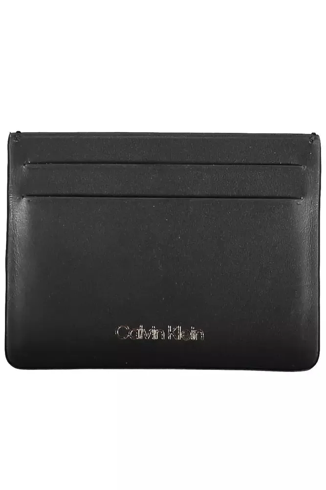Black Leather Mens Wallet sold by Louxly