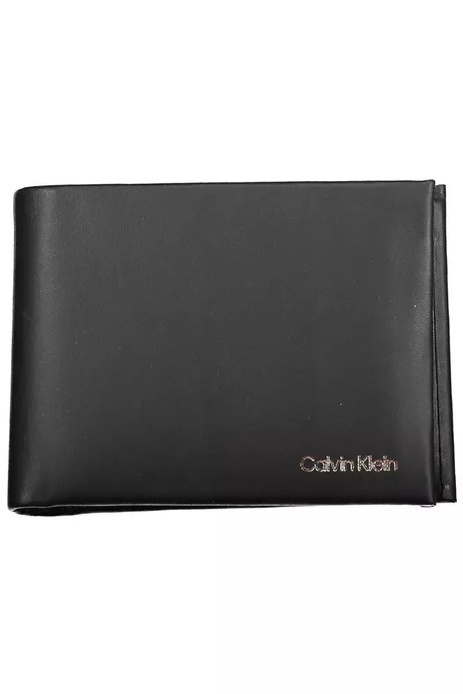 Black Leather Men Wallet sold by Louxly