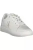 White Leather Women Sneaker sold by Louxly
