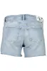 Light Blue Cotton Women Short sold by Louxly