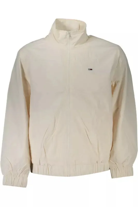 White Polyamide Men Jacket sold by Louxly