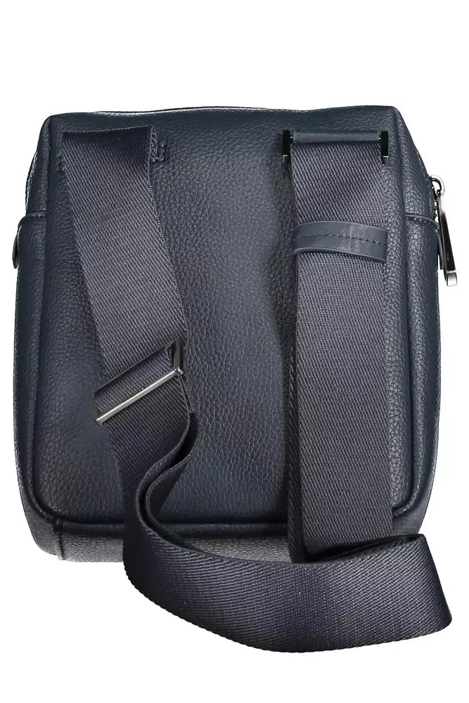 Blue Polyester Men Shoulder Bag sold by Louxly product image thumbnail 2