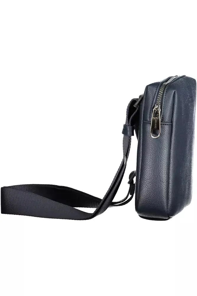Blue Polyester Men Shoulder Bag sold by Louxly product image thumbnail 3