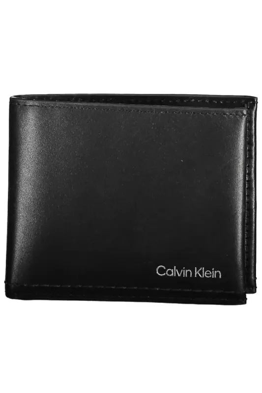 Black Leather Men Wallet sold by Louxly