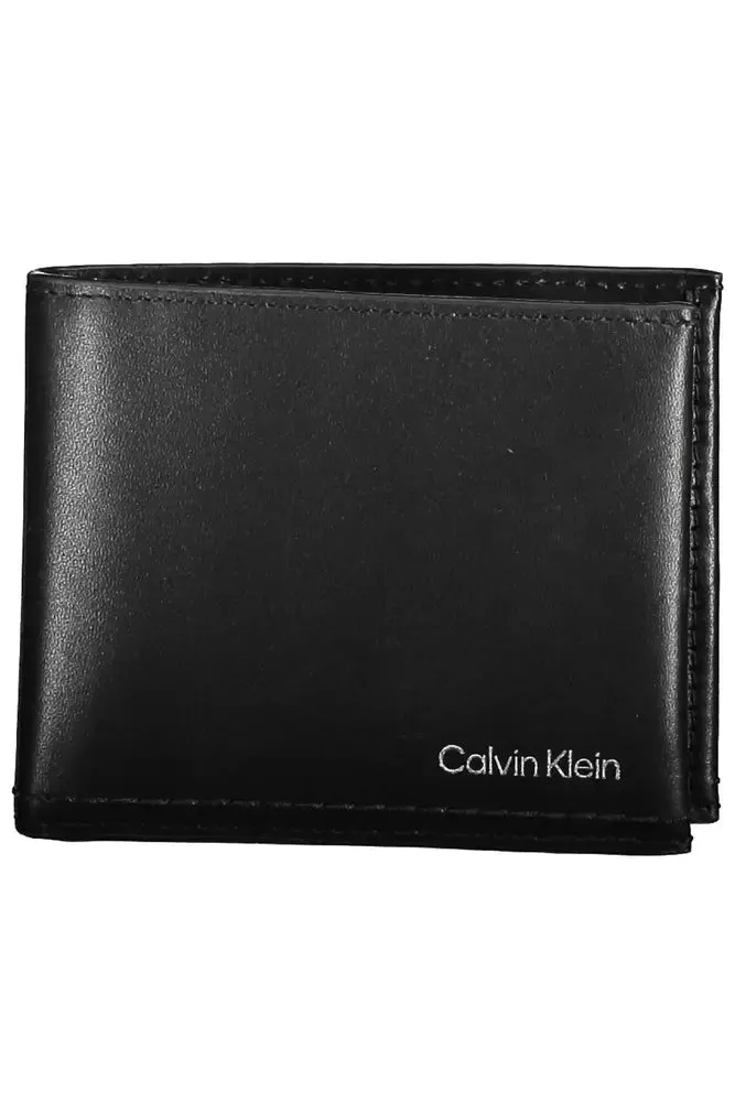Black Leather Men Wallet sold by Louxly