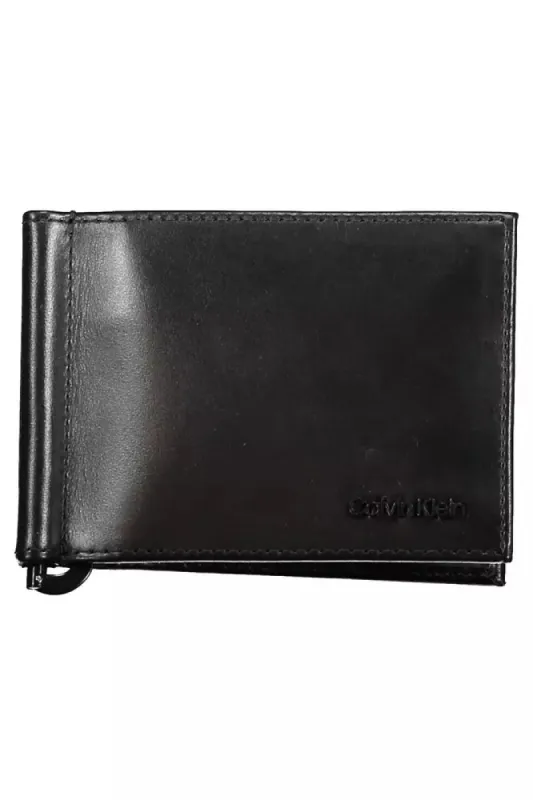 Black Leather Men Wallet sold by Louxly