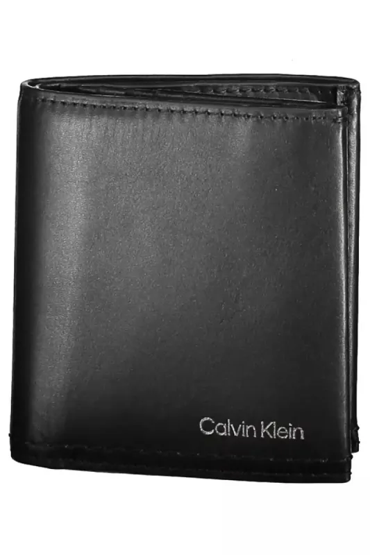 Black Leather Men Wallet sold by Louxly