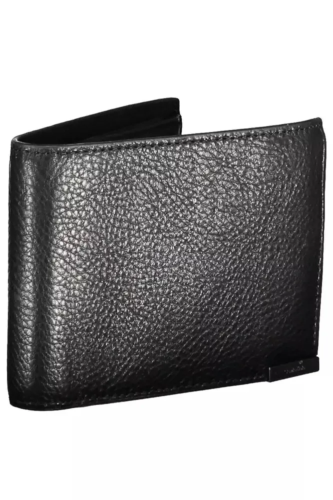 Black Leather Mens Wallet sold by Louxly product image thumbnail 3