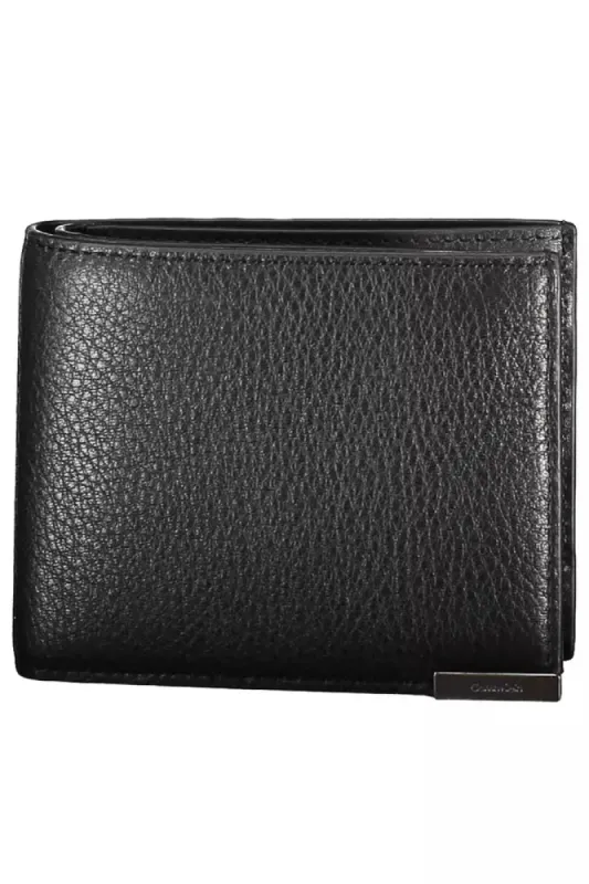 Black Leather Men Wallet sold by Louxly