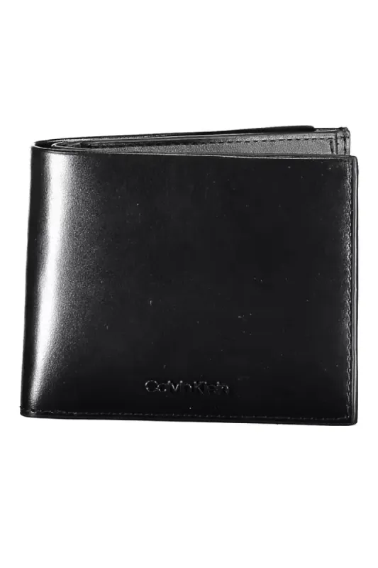 Black Leather Men Wallet sold by Louxly