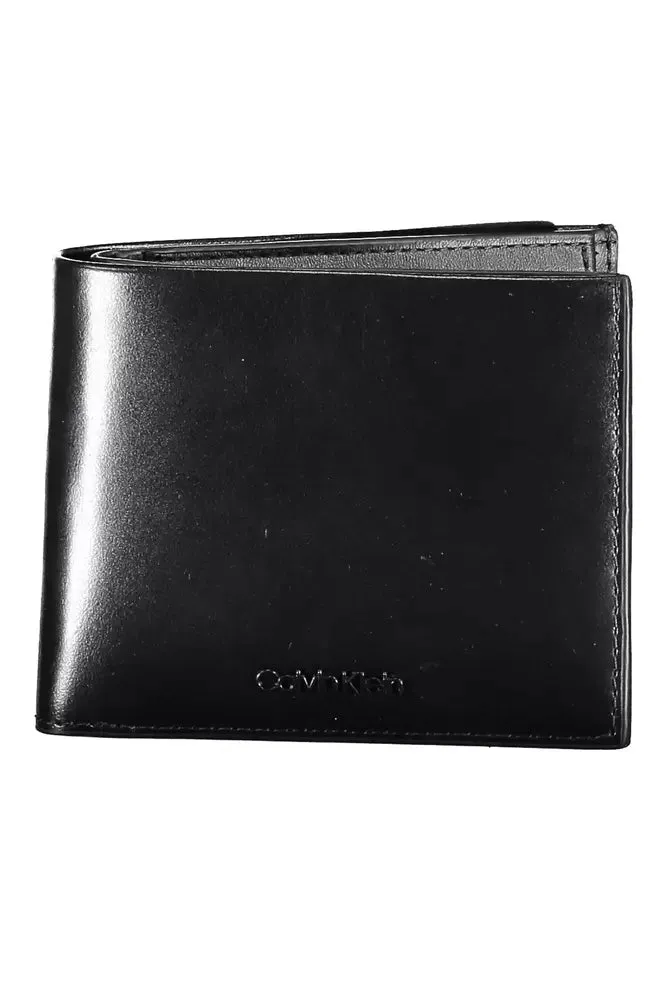 Black Leather Men Wallet sold by Louxly