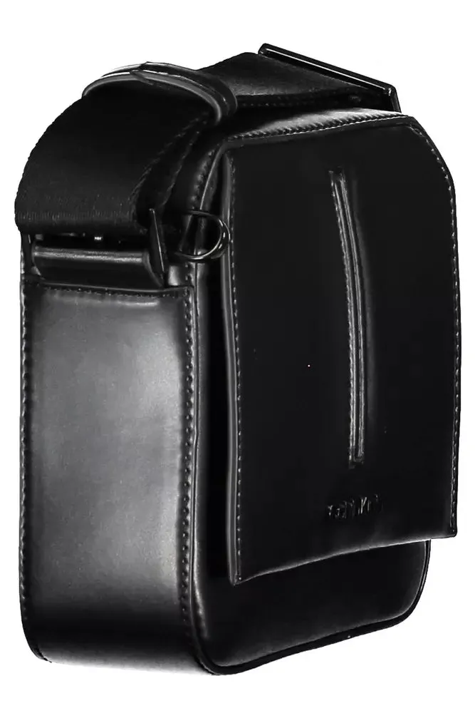 Black Polyester Men Shoulder Bag sold by Louxly product image thumbnail 3