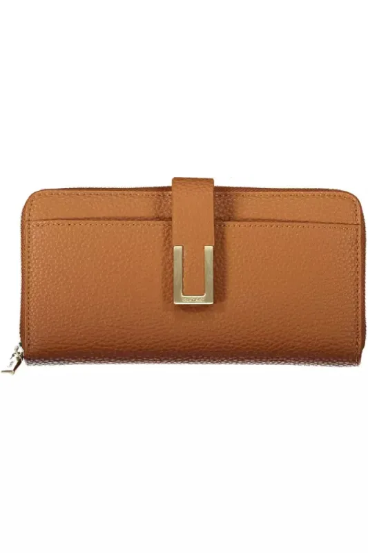 Brown Polyester Women Wallet sold by Louxly