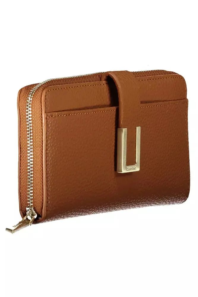 Brown Polyester Women Wallet sold by Louxly product image thumbnail 3