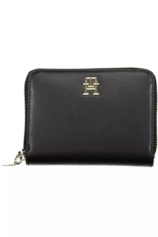 Black Polyethylene Women Wallet sold by Louxly
